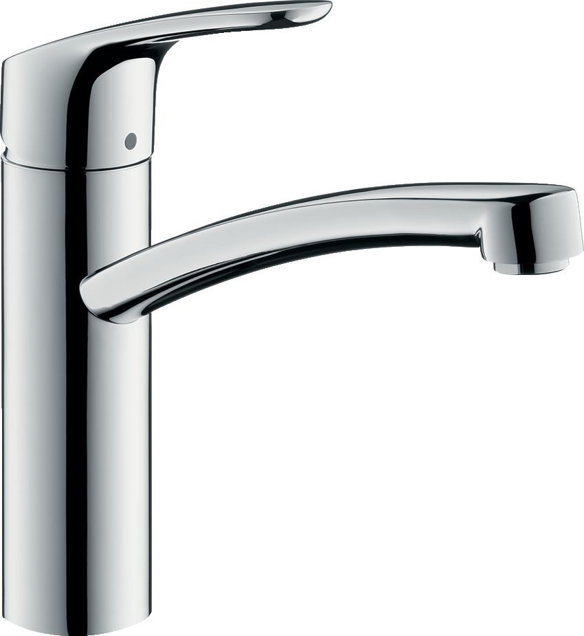 Mitigeur de cuisine Focus M41 Hansgrohe finition chromée haute brillance