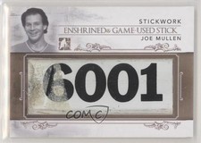 2013-14 ITG Stickwork Enshrined Game-Used Stick Gold Joe Mullen #EGUS-33 HOF 1j8