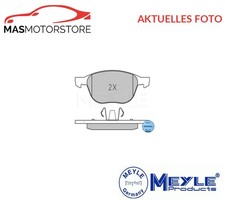 SATZ BREMSBELÄGE BREMSKLÖTZE VORNE MEYLE 025 237 2318 A FÜR VOLVO V50,V40