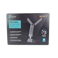 TP-Link BE6200 Wi-Fi 7 USB Adapter Tri-Band Wireless High Gain Antennas Works