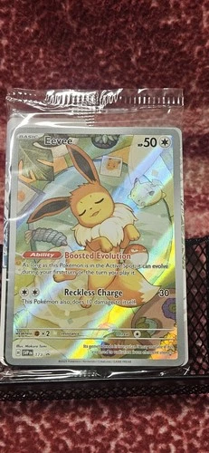 Eevee Pokemon Prismatic Evolutions Promo SVP 173 Sealed In Hand FAST SHIP NM/M