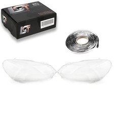 2x Scheinwerferglas Streuscheibe links rechts Set für VW Golf 6 VI 2008-2013