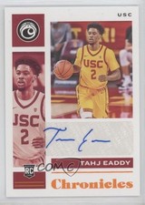 2021 Panini Chronicles Draft Picks Rookie Signatures Orange Tahj Eaddy Auto 0c2