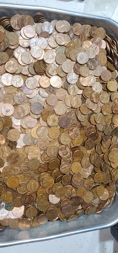 5000 Copper Pennies Cents