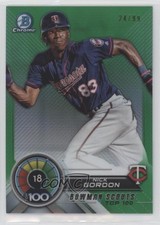 2018 Bowman Scouts' Top 100 Green Refractor 24/99 Nick Gordon #BTP-18 fm0