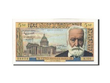 [#206377] Banknote, France, 5 Nouveaux Francs, 5 NF 1959-1965   Victor Hugo  , 1