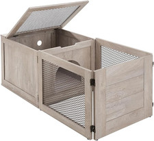 3 in 1 Mutil Purpose Cat Birthing Nesting Box, Cat House and Playpen,...