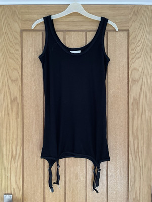 Ganni Vest Camisole Lingerie W Suspenders Size L UK 14 Fine