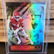 2021 Panini Illusions Cornell Powell #98 Kansas City Chiefs Rookie Football Card