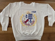 Vintage Galileo Cruising Club Crew Neck Sweatshirt 80’s Breakaway USA Made XL