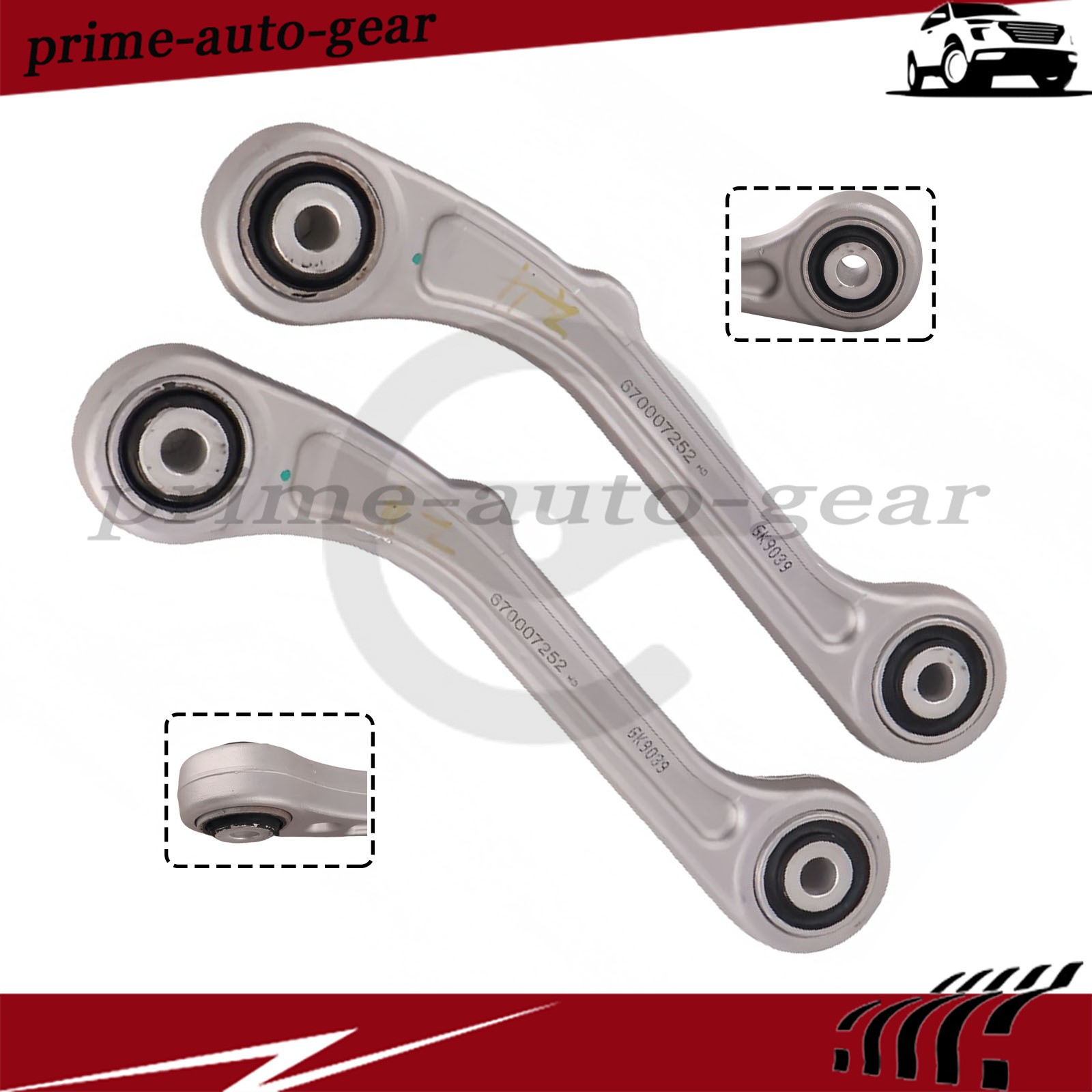 Maserati Ghibli 2014 Rear Upper Control arms 2 pcs