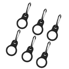 6pcs Silicone Water Bottle Hook Buckle Portable Carrier Clip for Mountaineering
