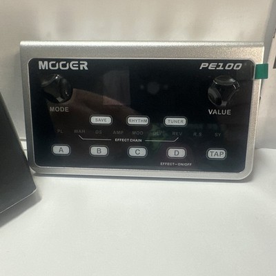 MOOER PE100 Portable Multi-Effects Guitar Pedal