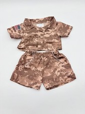 Build a Bear Army Outfit Military Camoflage Ranger Desert Camo Digital MARINES