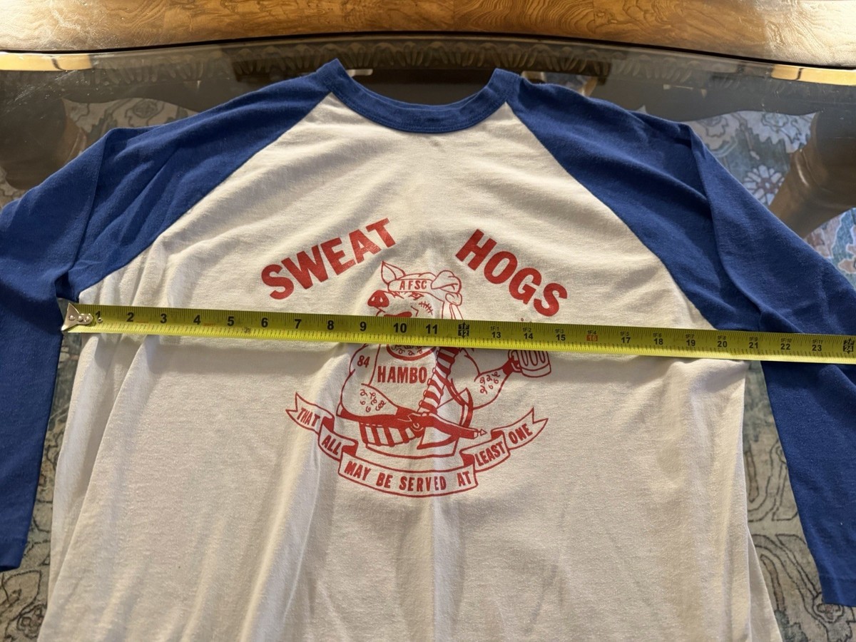 Vintage 1984 “Sweat Hogs” AFSC #9 DOC Air Force “Hambo” Baseball