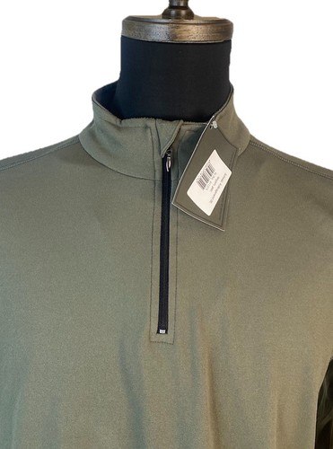 Mfh Militar Tactical 1/4 Zip Layer 2 Mens XL Green Sweat Mgt by Armswiss NEW - Picture 8 of 15