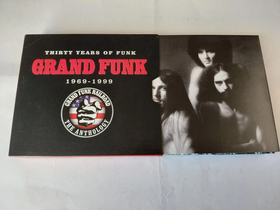GRAND FUNK RAILROAD Thirty Years Of Funk 3CD, 1969-1999, Anthology, ungespielt ! - Bild 3 von 4