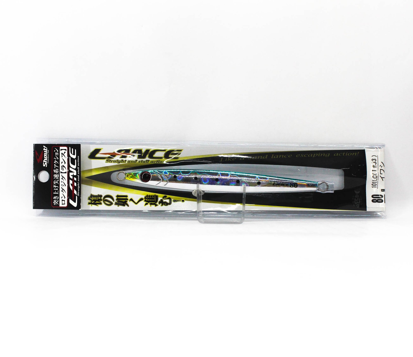 Shout 101-LC Metal Jig Lance Slow Fall Long 80 grams I (7734)