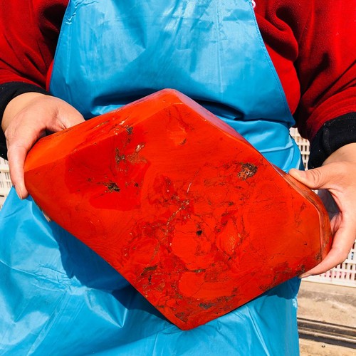 12.45LB Natural Beautiful Red Jasper ore Crystal Mineral Specimen ...