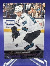 NIKOLAY GOLDOBIN 2015-16 Upper Deck Young Guns SP ROOKIE #453 - NM/MT - Sharks
