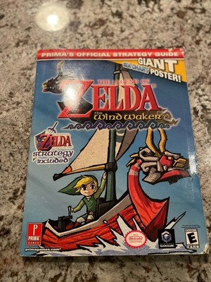 Zelda the Windwalker Nintendo GameCube: Prima Guide 2003 ''E'' With Map