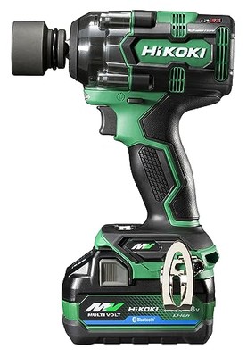 HiKOKI 36V Impact Wrench WR36DH XPSZ Bluetooth 1 Battery Charger System Case２
