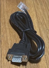 RJ45 to RS232, DB9 9-Pin Serial Port Female Cat5 Ethernet LAN 4.9FT NEW