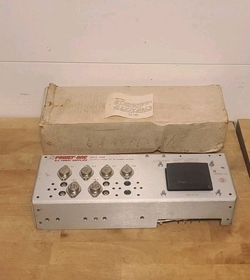 POWER-ONE INTERNATIONAL SERIES HE12-550 POWER SUPPLY 12VDC @ 10.2 AMPS W/OVP