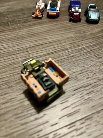 Micro Machines Imposters Lot of 6, 1991 Excellent Pickup, Formula Racer, Porsche