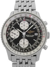 BREITLING Old Navitimer A13322 Stainless Steel 41mm Automatic Black Men's #T174