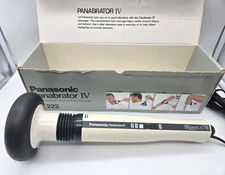Panasonic Panabrator IV EV222 Heat Wand Massager Tested Works Made in Japan