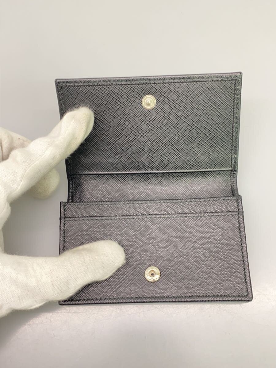 PRADA Card Case BLK Solid Color Men thumbnail 4