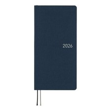 Hobonichi Techo 2026 Weeks MEGA Colors Cosmo Blue Slim Vertical Planner