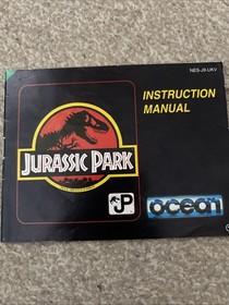 Jurassic Park NES PAL UKV Complete CIB Boxed Manual Nintendo Ocean