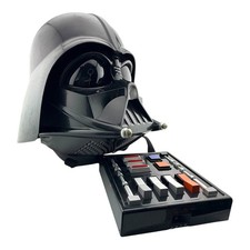 Darth Vader Helmet Star Wars Mask Voice Changer COSPLAY Full 2 Pc Halloween