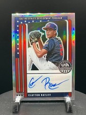 2026 Panini Stars & Stripes Prizm Autograph AUTO SILVER HOLO CLAYTON RATLIFF S
