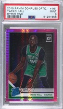 2019 Donruss Optic Rated Rookie Pink Hyper Prizm Tacko Fall #161 PSA 9 MINT 8d2