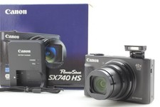 [MINT in Box] Canon PowerShot SX740 HS Black 20.3MP Digital Camera From JAPAN