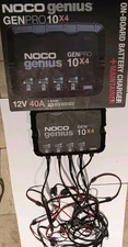 NOCO Genius GENPRO10X4, 4-Bank 40A(10A Bank) 12V Onboard Marine Battery Charger 
