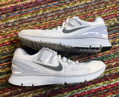 Nike LunarEclipse 3 555398-100 'Grey/White' Women's Running Shoes Size 10