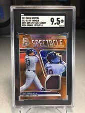2021 Panini Spectra Game Day Spectacle Jersey 1/15 Gio Urshela  **Read Note