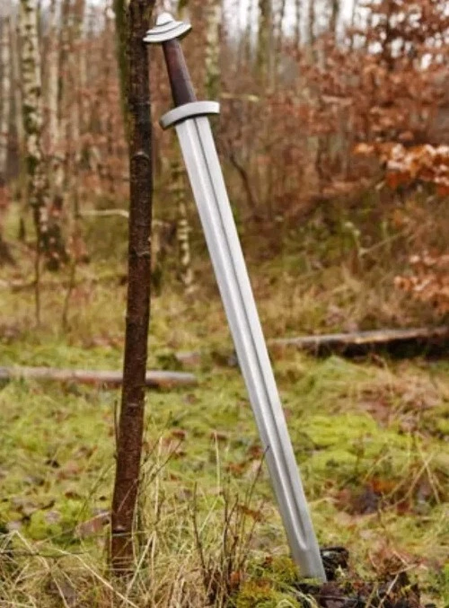 Hermosa espada anglosajona, lista para la batalla (roma 3 mm) Foto 4 de 4