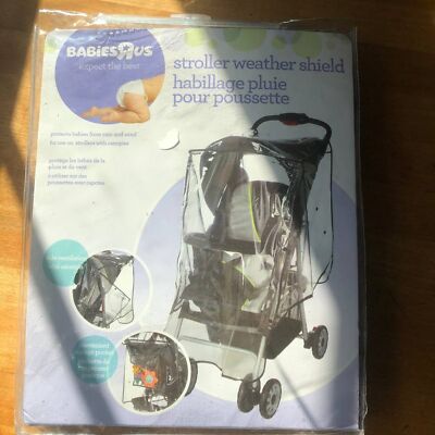 Babies R Us Jogger Stroller Weather Shield New Universal Weather Cover 