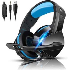 سماعة رأس ألعاب GM-14 X PS4 PS5 PC إكس بوكس ajustable ميكروفون