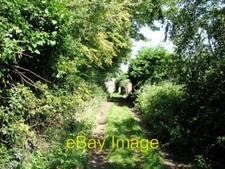 Photo 6x4 Lane close to Trig Point 1681 Kingswood Surprisingly rural feel c2007