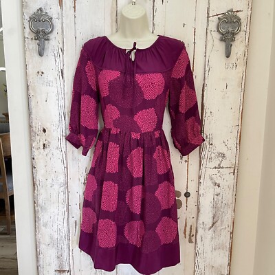 anthropologie purple dress NWT Anthropologie Maxi Dress Purple Floral Ruffle Full Tiered size S