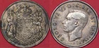 Fine 1940 Canada Silver Half Dollar Toned