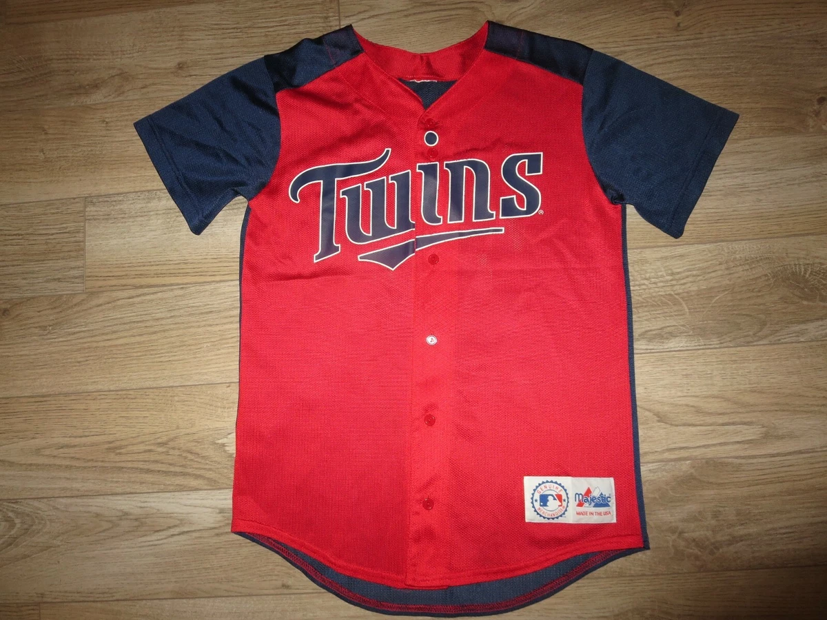 Kirby Puckett #34 Minnesota Twins MLB majestic Jersey Youth M 10-12 child