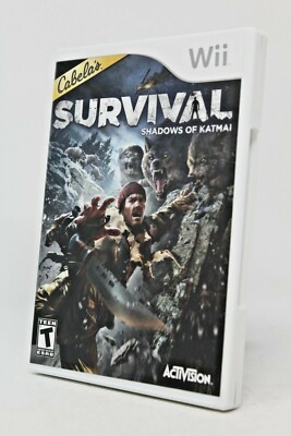 Cabela's Survival: Shadows of Katmai - Wii - Action/Adventure Game - W/ Manual