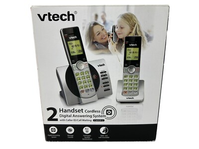 VTech CS6929-2 DECT6.0 2-Handset Cordless Answering Machine w/ Caller ID/Waiting